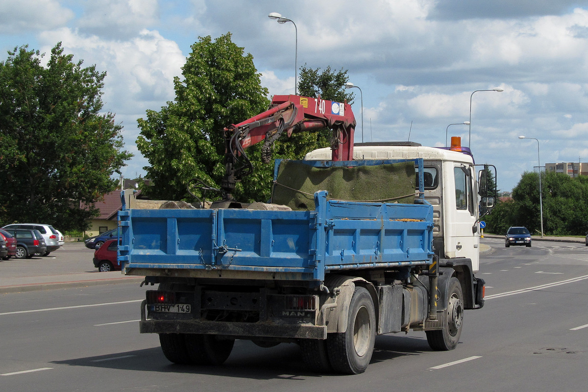 Литва, № BHV 149 — MAN M90 (общая модель)