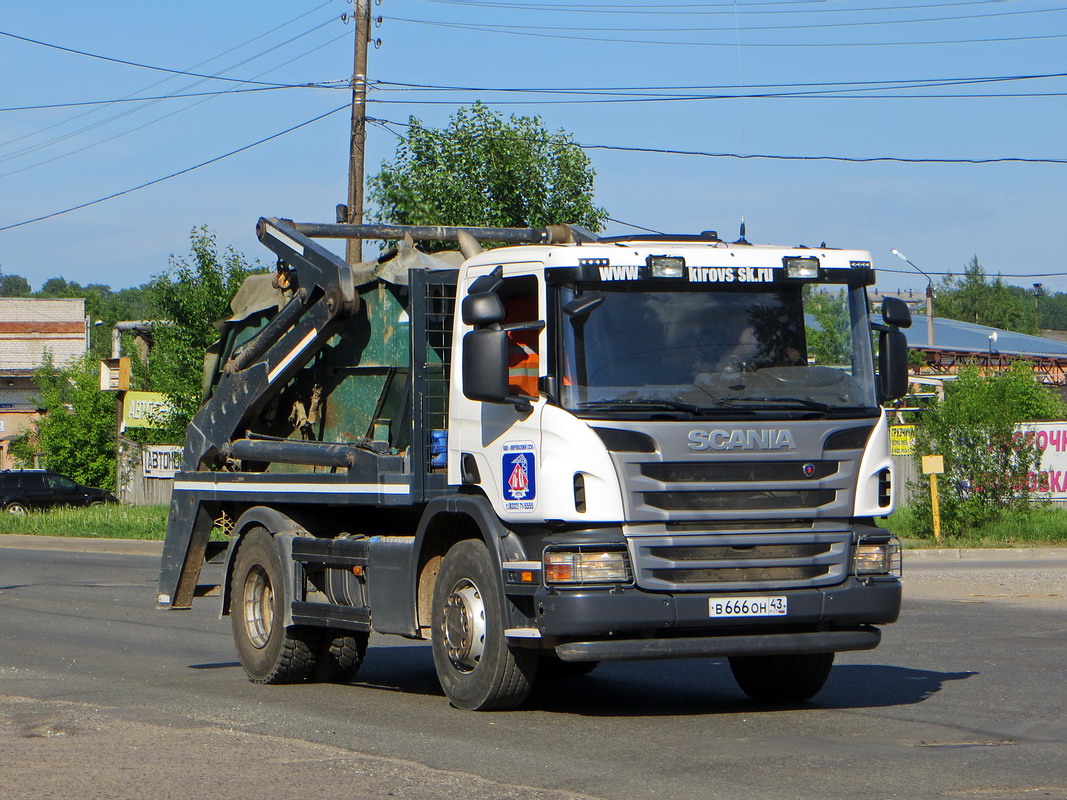 Кировская область, № В 666 ОН 43 — Scania ('2011) P250