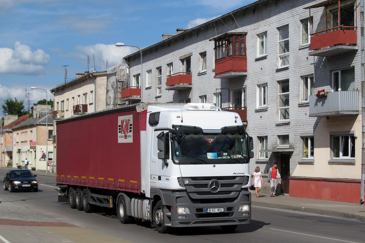 Румыния, № B 62 WIU — Mercedes-Benz Actros ('2009) 1848