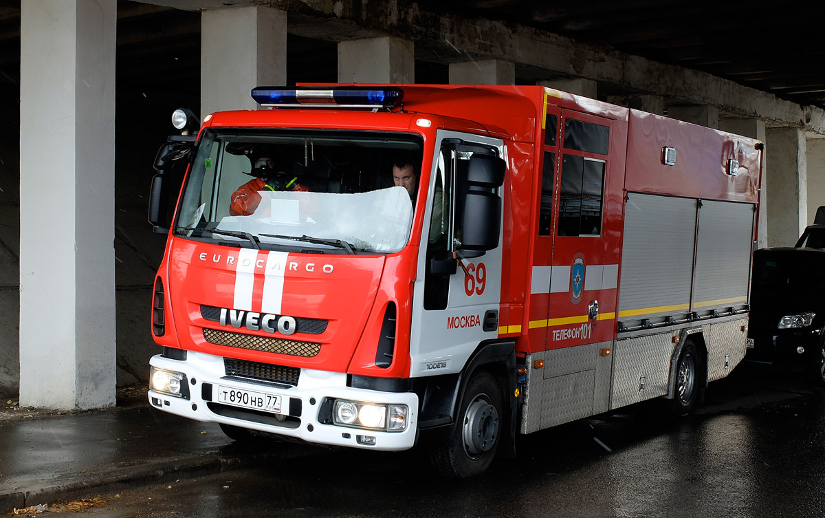 Москва, № Т 890 НВ 77 — IVECO EuroCargo ('2008)