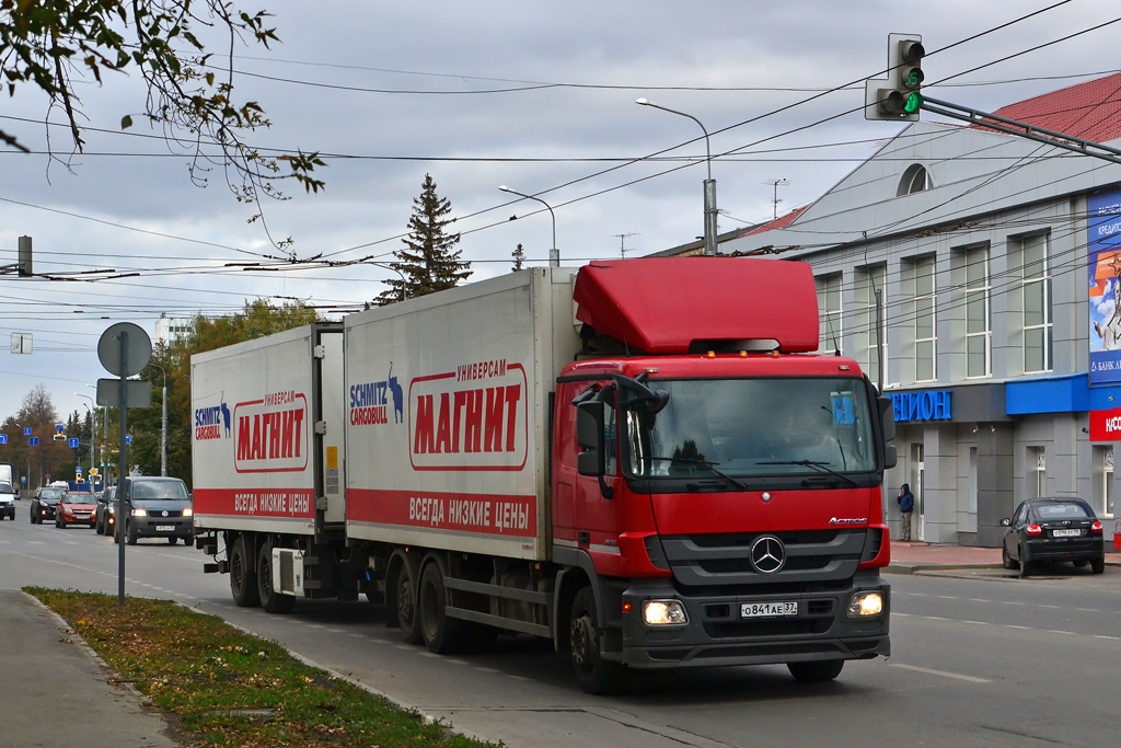 Пензенская область, № О 841 АЕ 37 — Mercedes-Benz Actros ('2009) 2536