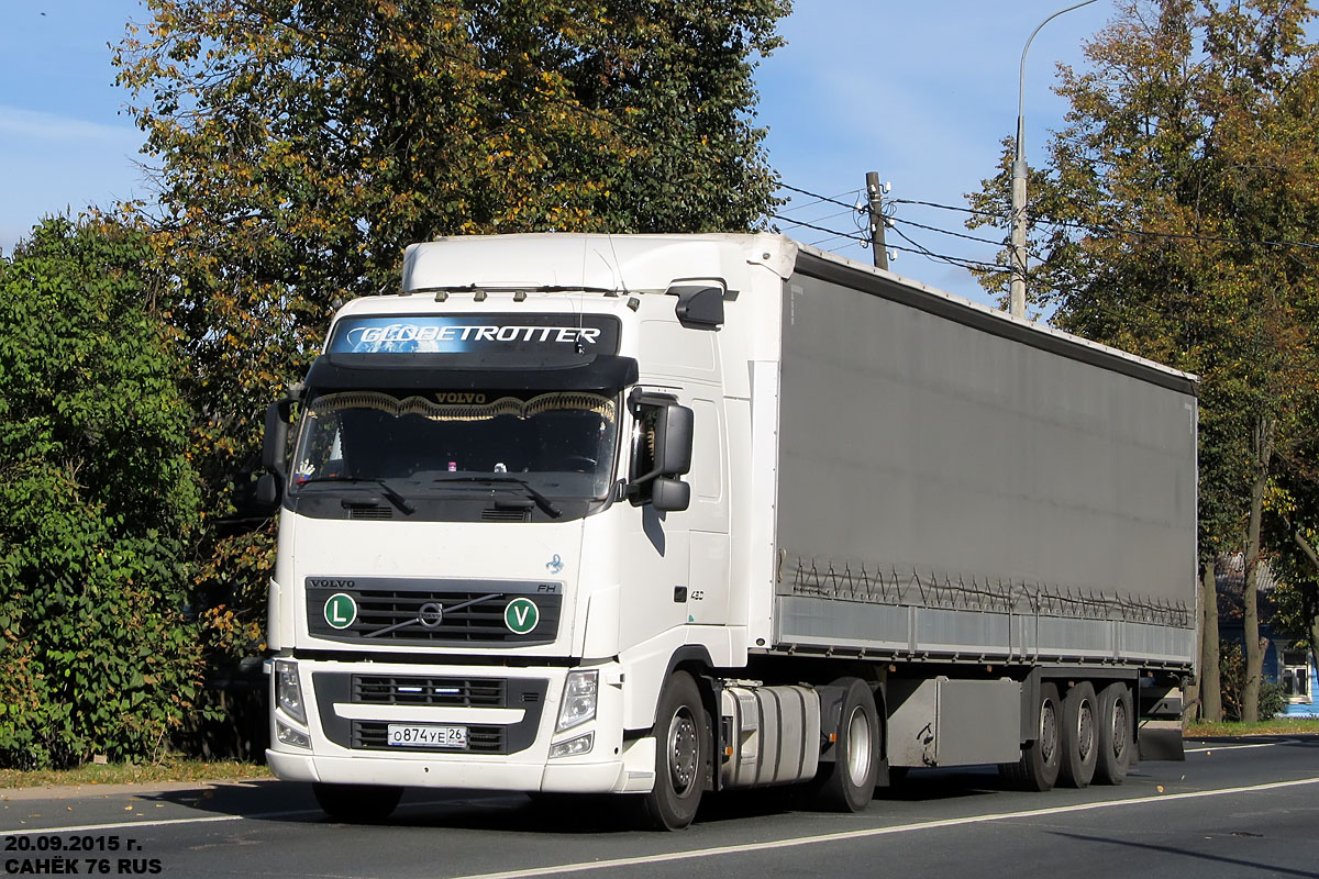 Ставропольский край, № О 874 УЕ 26 — Volvo ('2008) FH.480