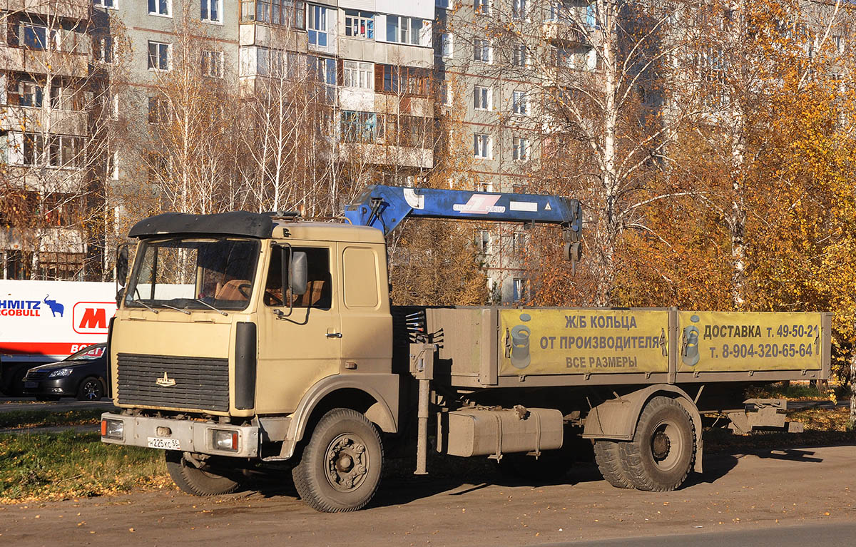 Омская область, № Н 225 КС 55 — МАЗ-53366