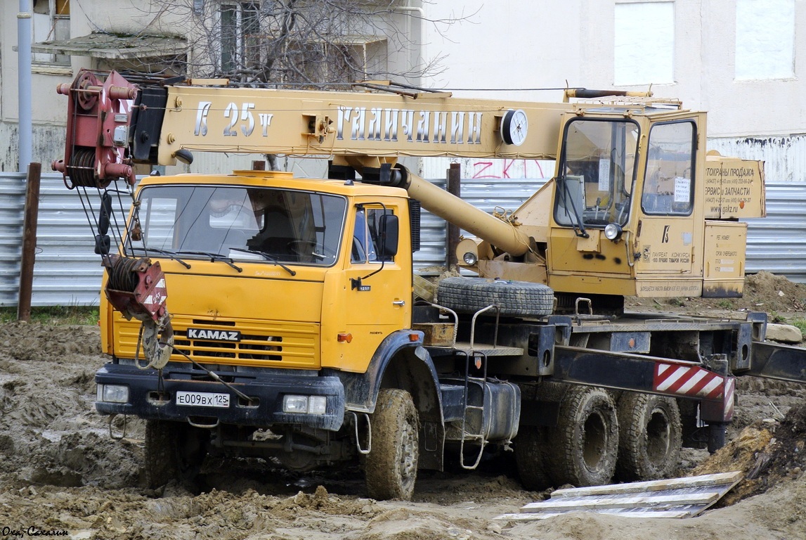 Приморский край, № Е 009 ВХ 125 — КамАЗ-53228-15 [53228R]