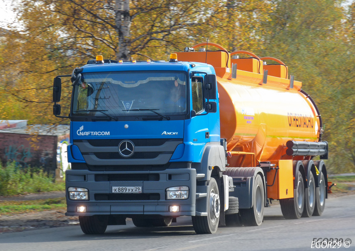 Архангельская область, № К 889 УХ 29 — Mercedes-Benz Axor 1835