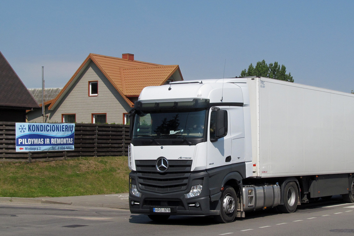 Литва, № HRO 978 — Mercedes-Benz Actros ('2011) 1845