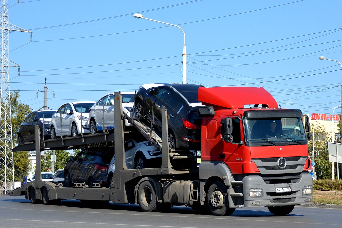 Москва, № А 415 ВР 777 — Mercedes-Benz Axor 1835