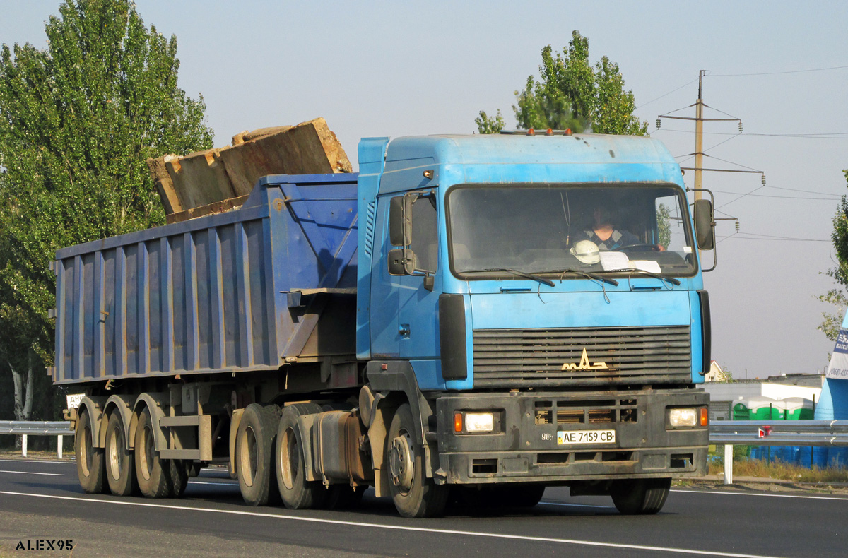 Днепропетровская область, № АЕ 7159 СВ — МАЗ-643008