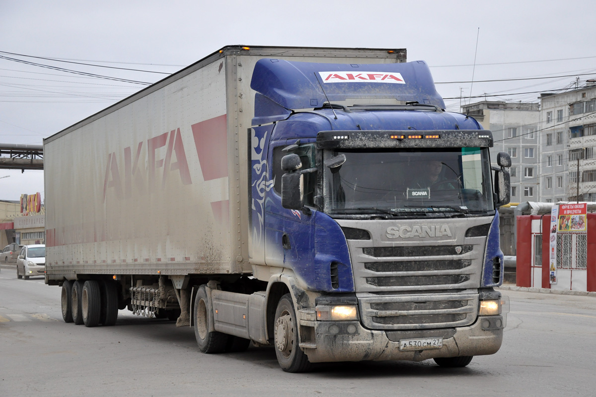 Хабаровский край, № А 530 СМ 27 — Scania ('2009) G380