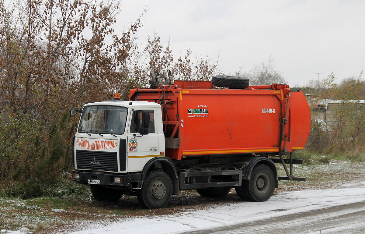 Красноярский край, № В 868 КК 124 — МАЗ-5337A2