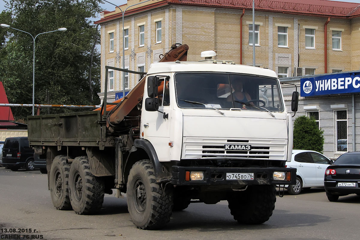 Ярославская область, № О 745 ВО 76 — КамАЗ-43114-02 [43114C]