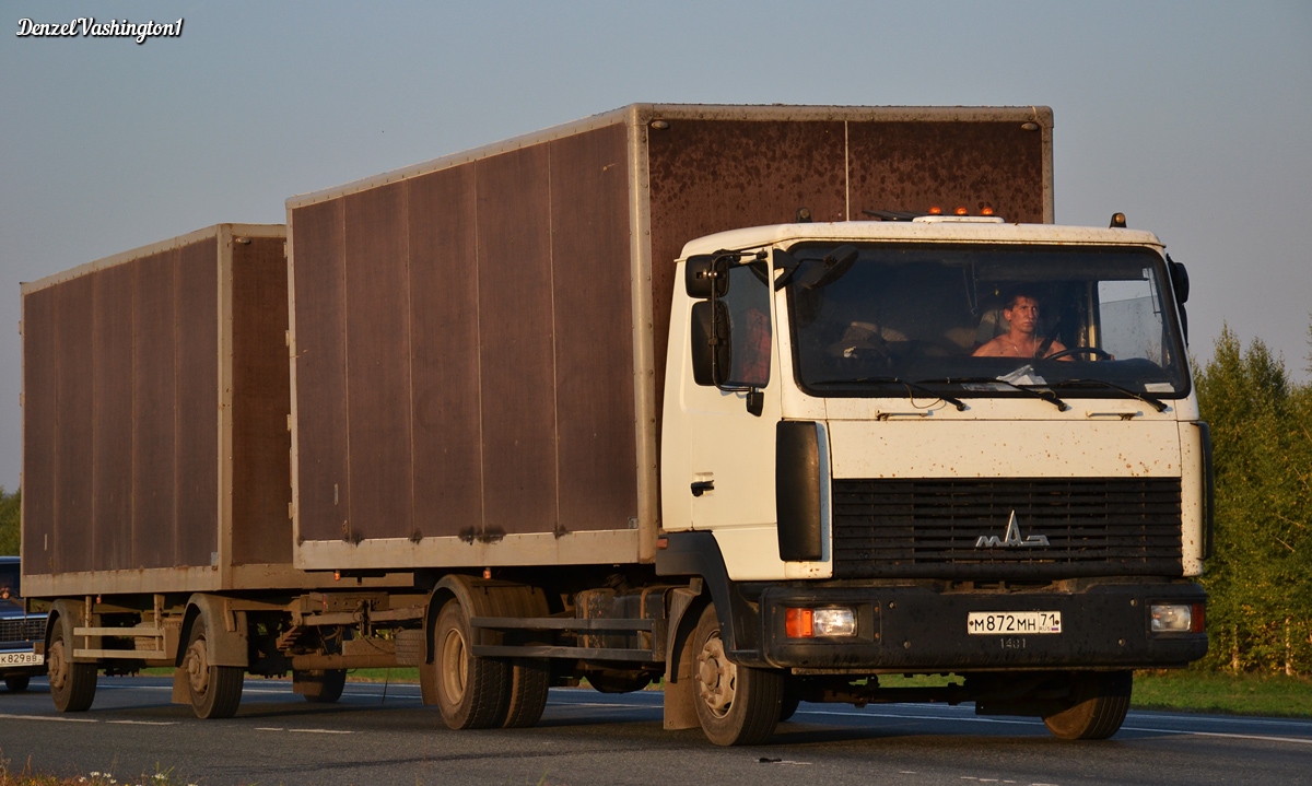 Тульская область, № М 872 МН 71 — МАЗ-437143 "Зубрёнок"