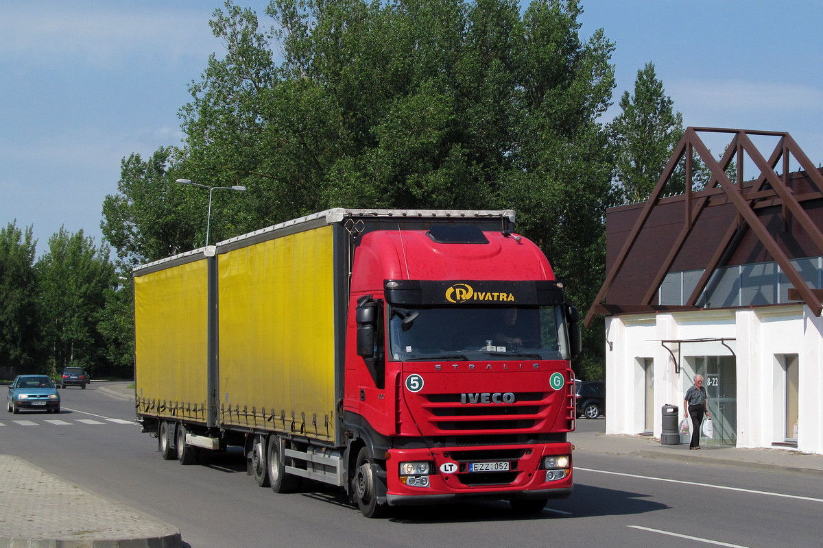 Литва, № EZZ 052 — IVECO Stralis ('2007) 420