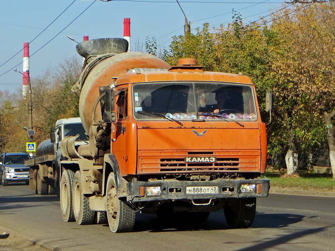 Кировская область, № Н 888 ОТ 43 — КамАЗ-55111-02 [55111C]