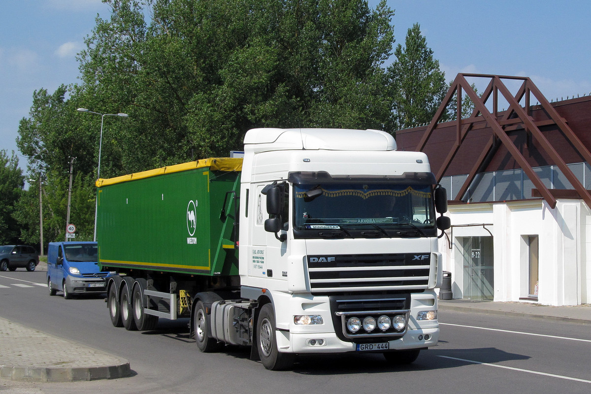 Литва, № GRD 444 — DAF XF105 FT