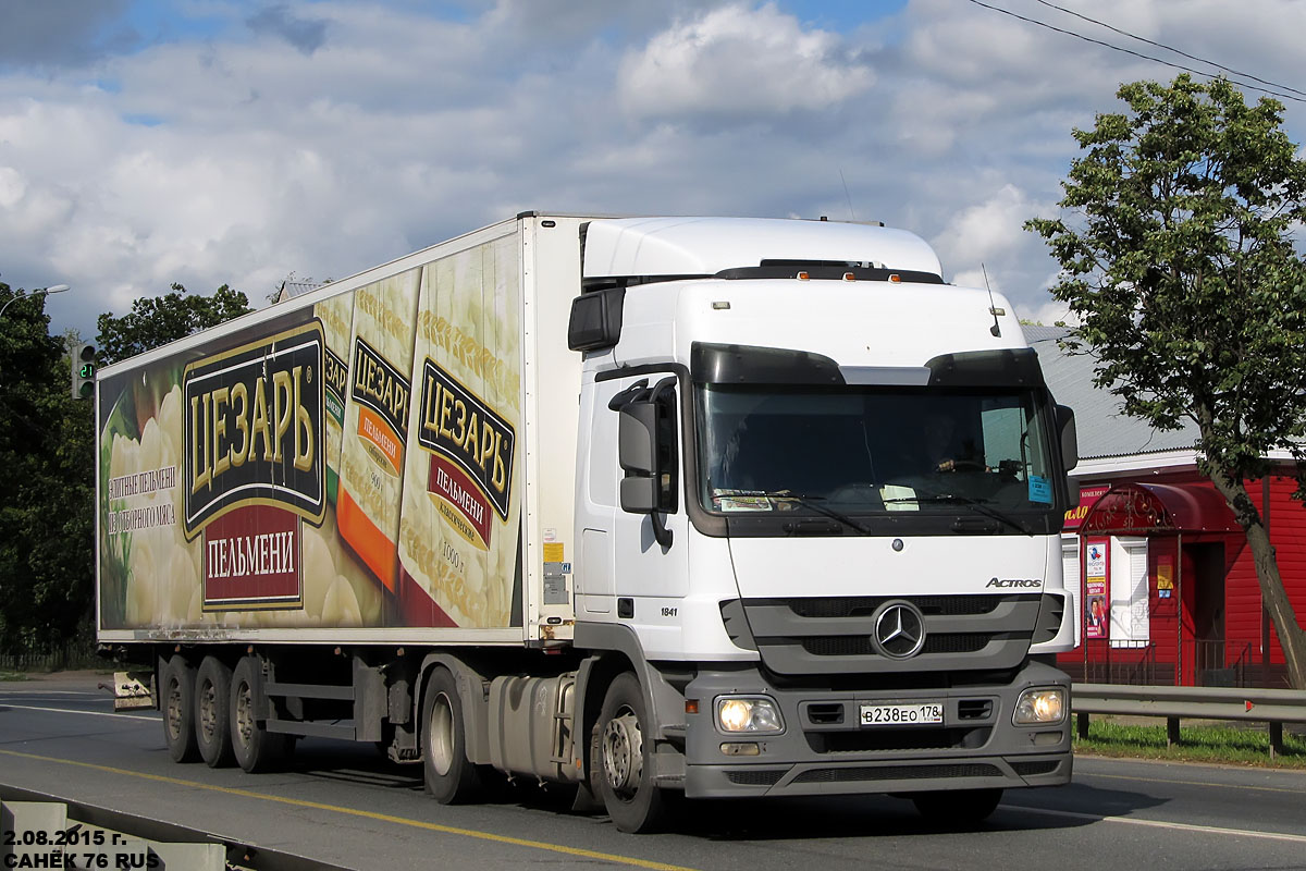 Санкт-Петербург, № В 238 ЕО 178 — Mercedes-Benz Actros ('2009) 1841