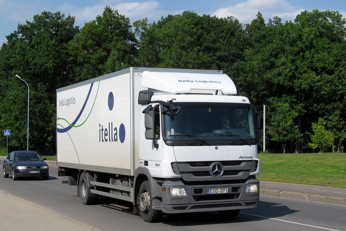 Литва, № EOD 071 — Mercedes-Benz Actros ('2009) 1832