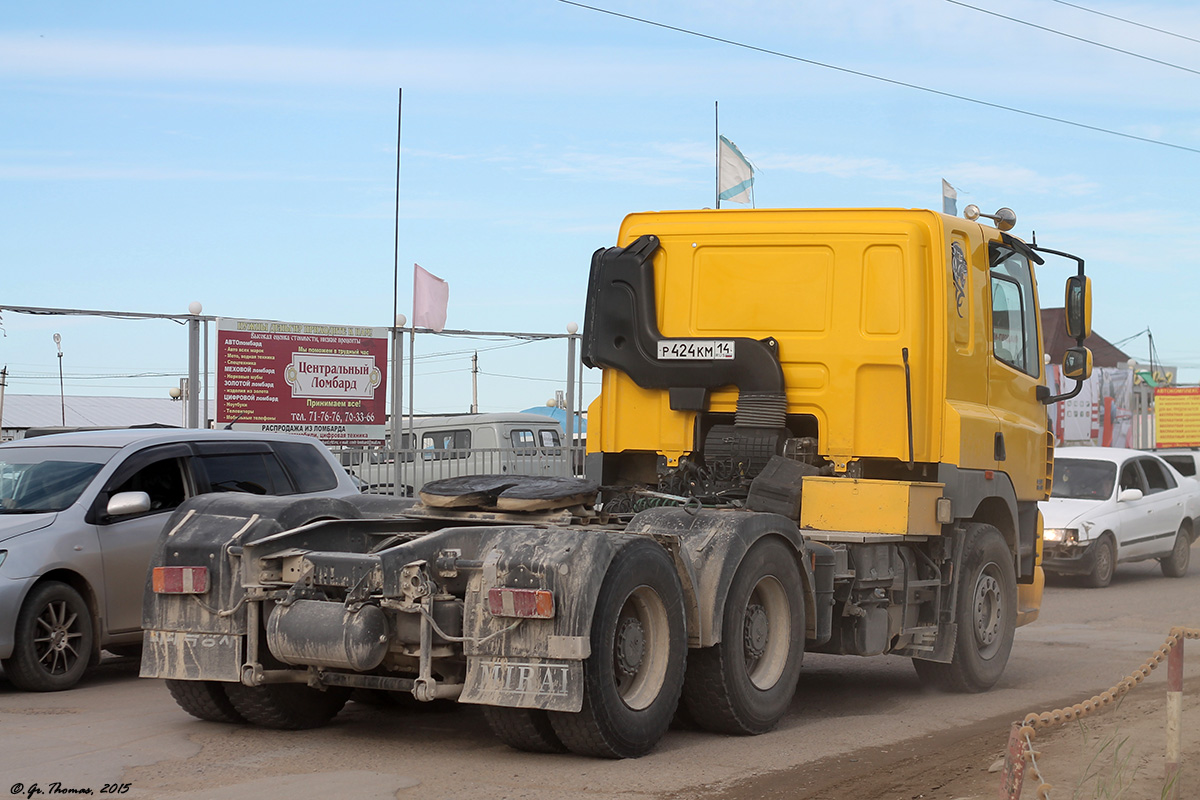 Саха (Якутия), № Р 424 КМ 14 — DAF CF85 FTT