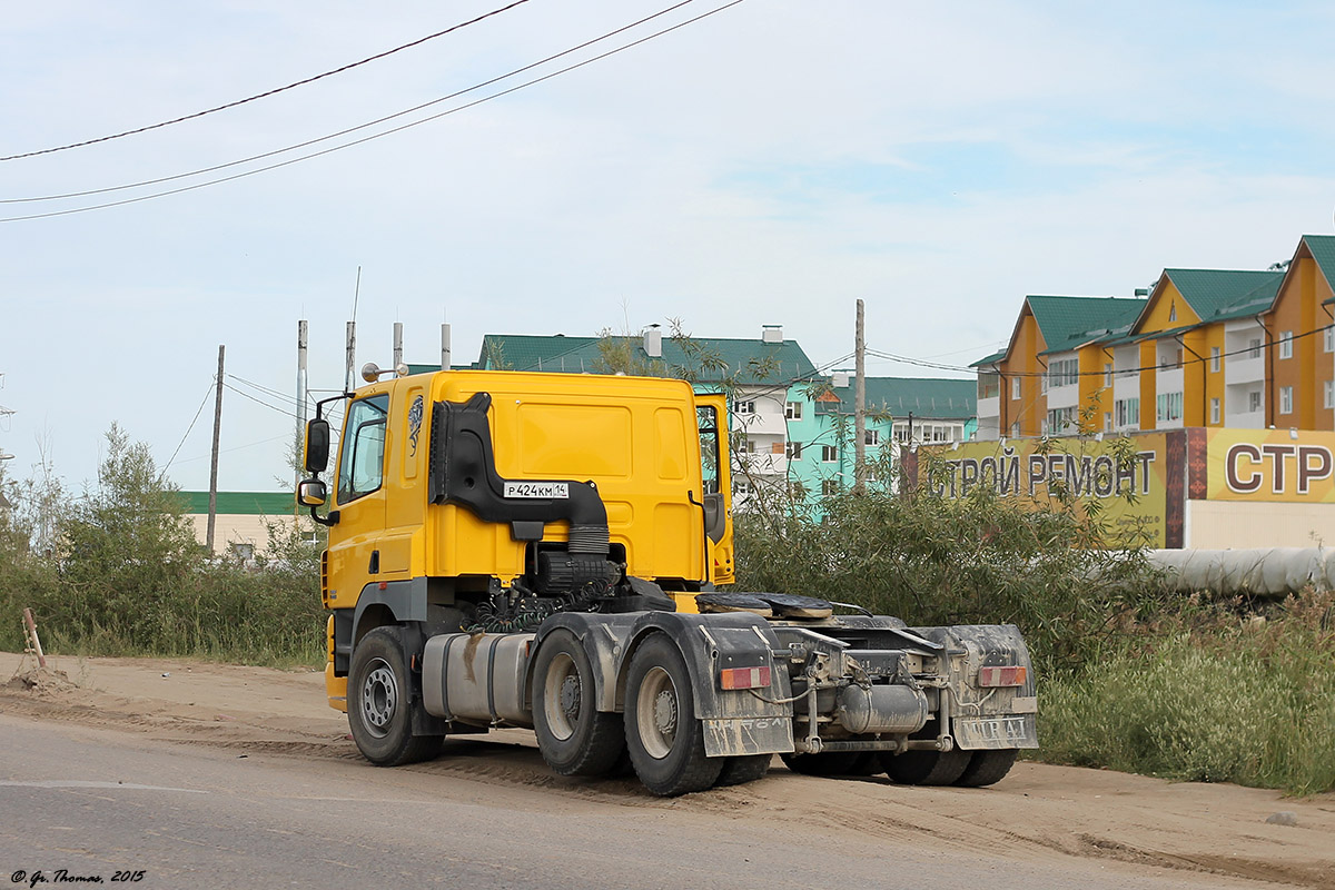 Саха (Якутия), № Р 424 КМ 14 — DAF CF85 FTT