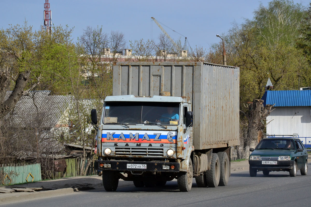 Пензенская область, № Н 072 ХВ 58 — КамАЗ-53212