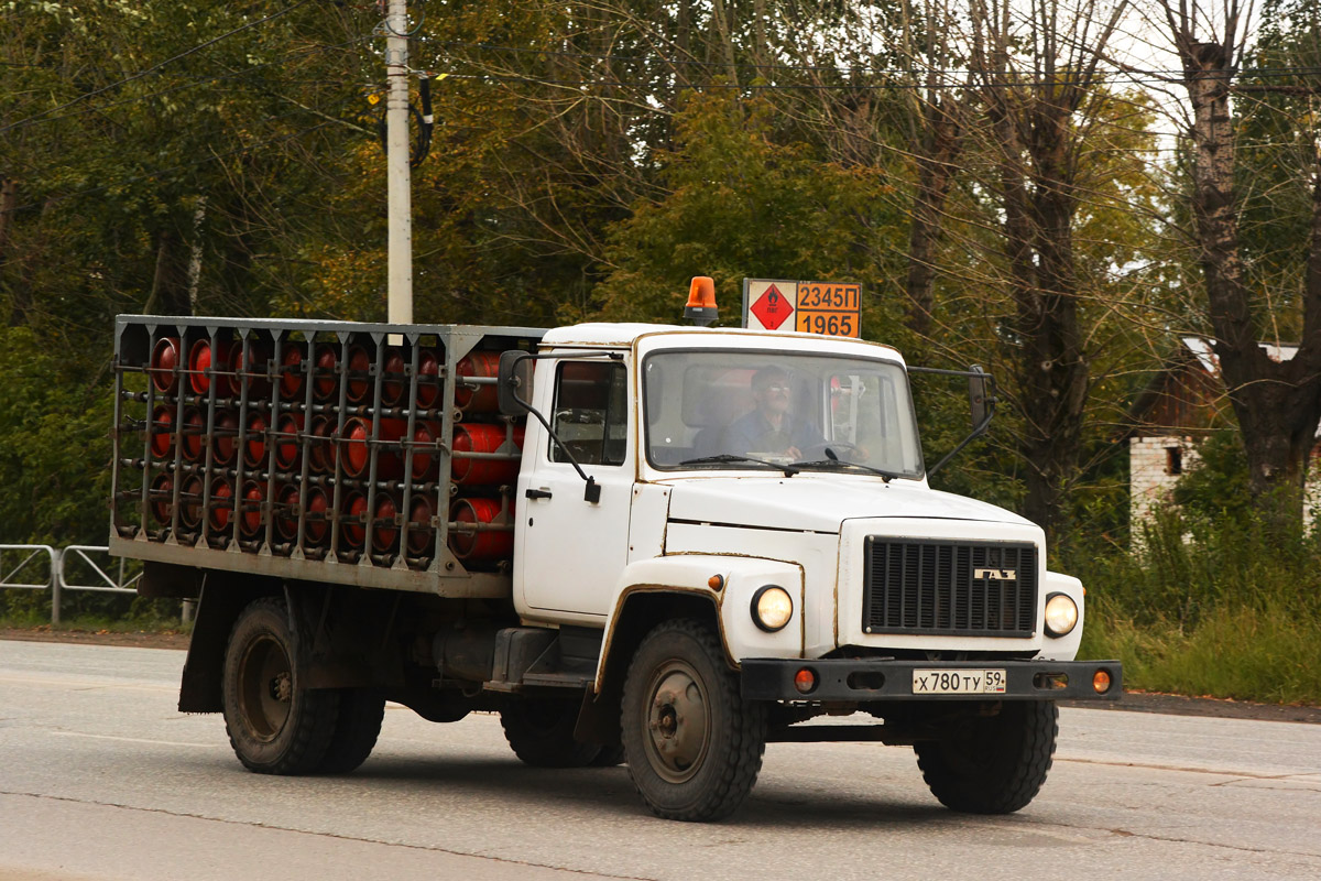 Пермский край, № Х 780 ТУ 59 — ГАЗ-33073