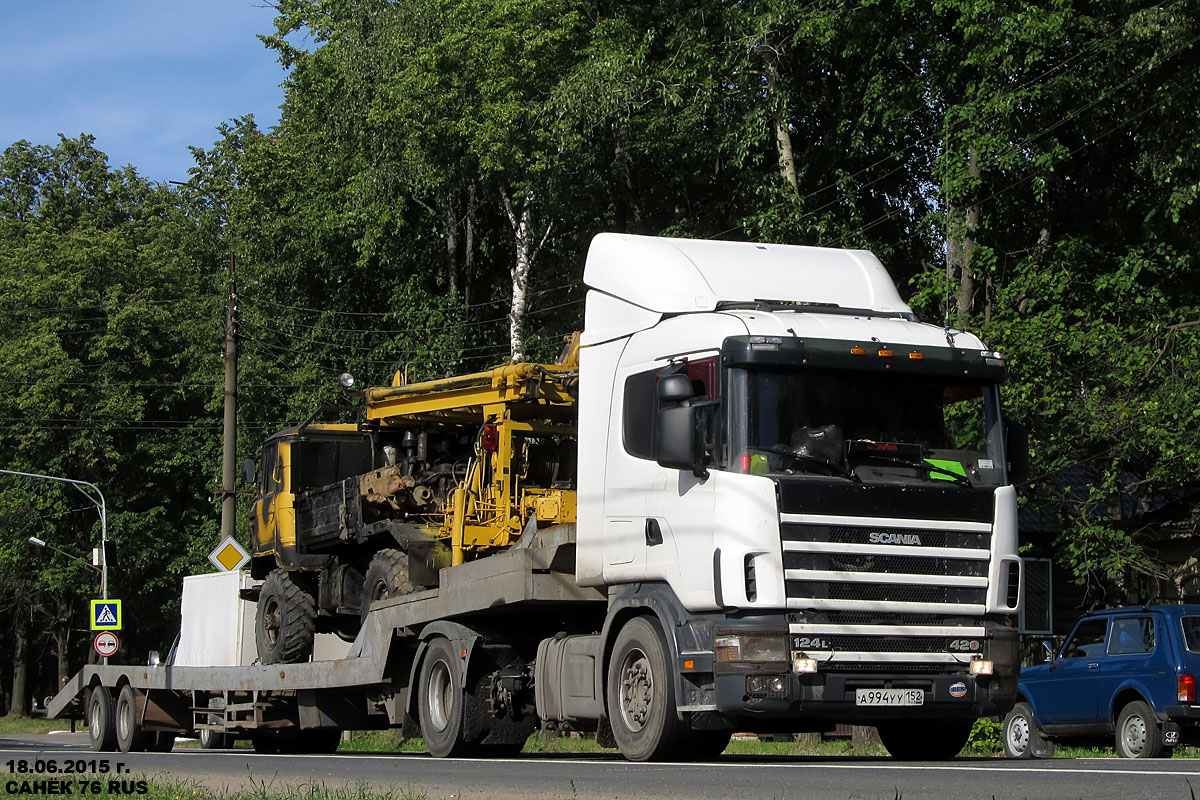 Нижегородская область, № А 994 УУ 152 — Scania ('1996) R124L