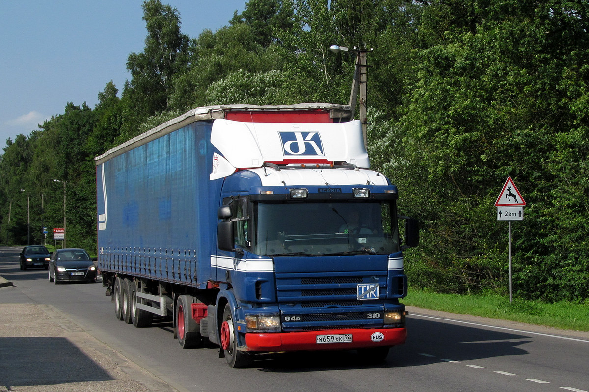 Калининградская область, № М 659 ХК 39 — Scania ('1996) P94D