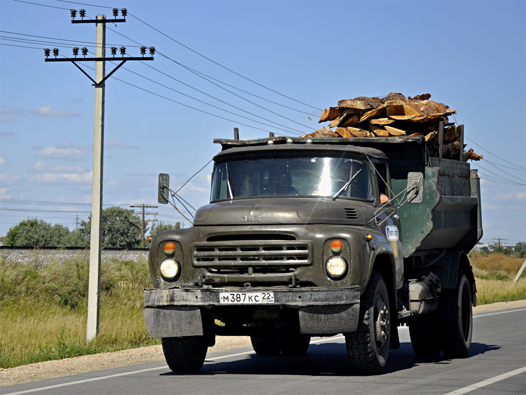 Алтайский край, № М 387 КС 22 — ЗИЛ-495710