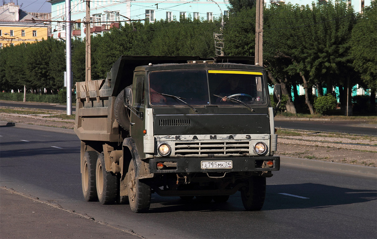 Красноярский край, № А 795 МК 24 — КамАЗ-55111 [551110]