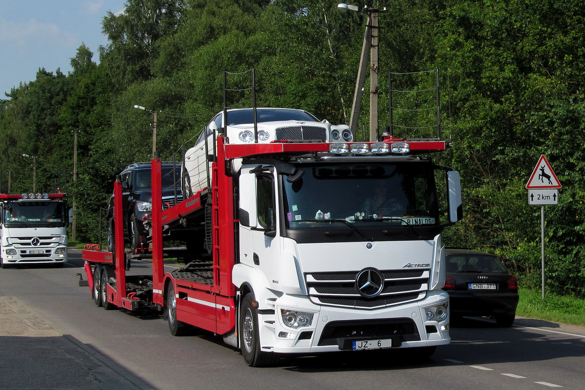 Латвия, № JZ-6 — Mercedes-Benz Actros ('2011) 1843