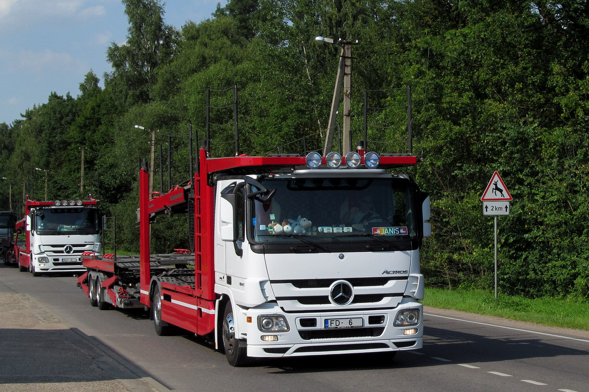 Латвия, № FD-6 — Mercedes-Benz Actros ('2009) 1841