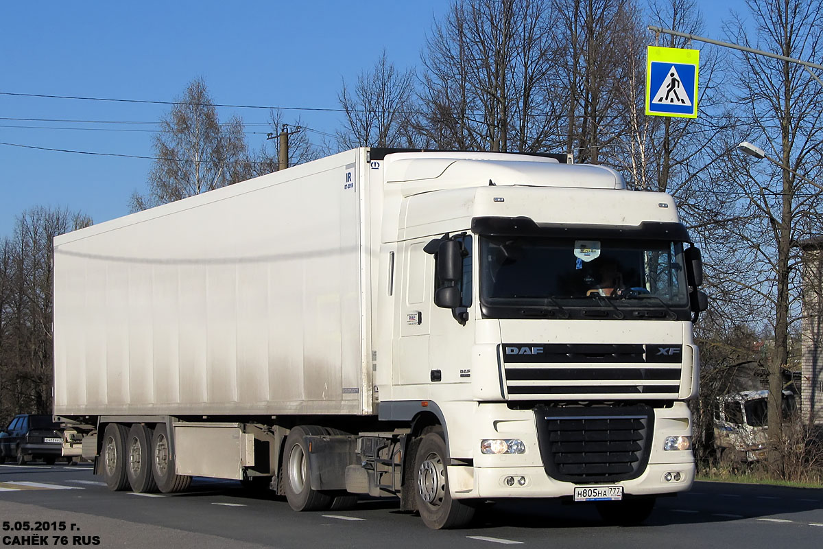 Москва, № Н 805 НА 777 — DAF XF105 FT