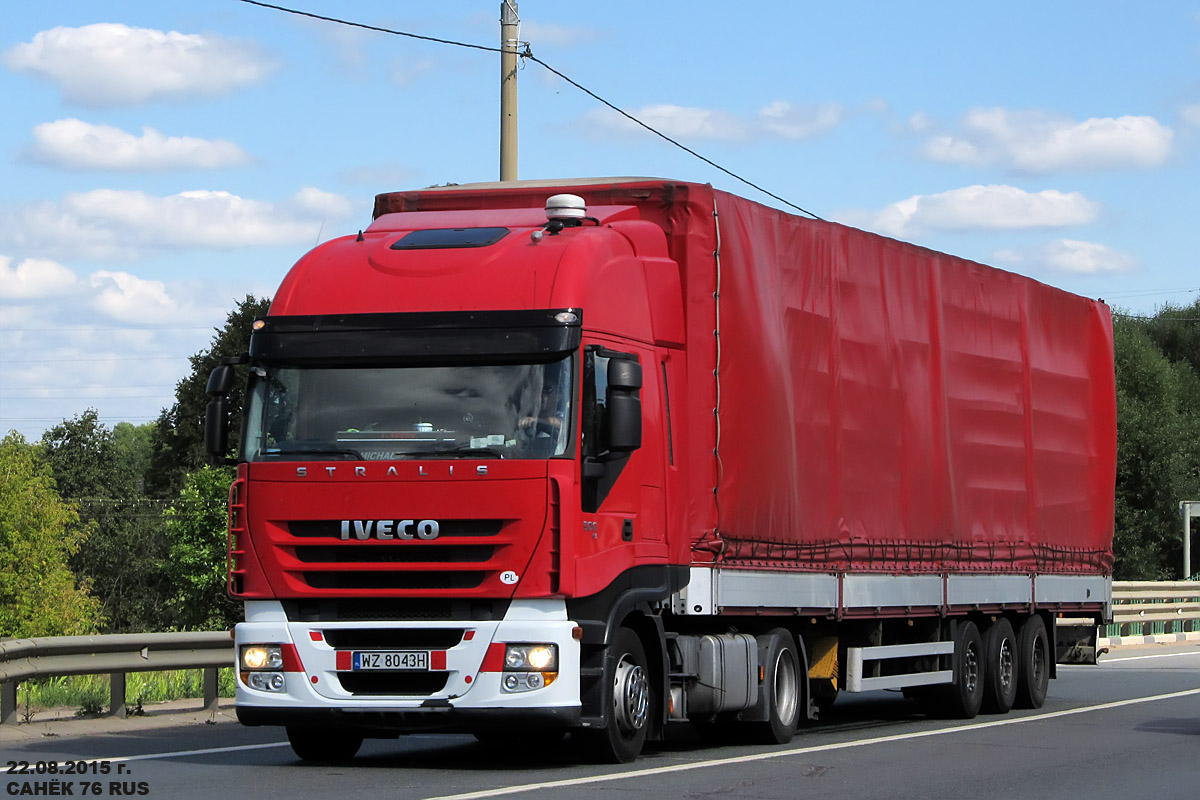 Польша, № WZ 8043H — IVECO Stralis ('2007) 500