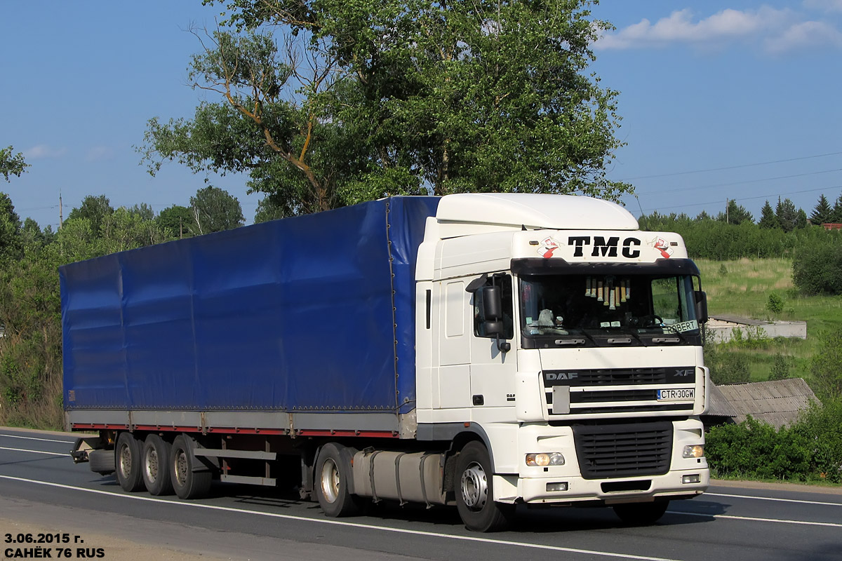 Польша, № CTR 30GW — DAF XF95 FT