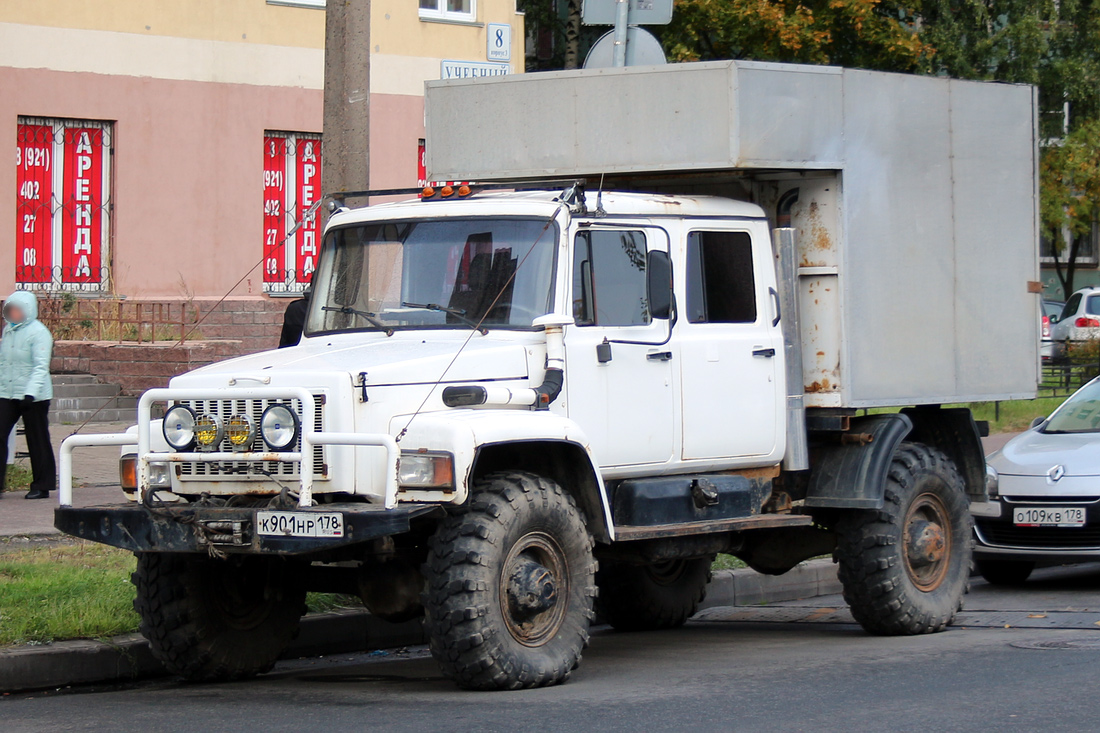 Санкт-Петербург, № К 901 НР 178 — ГАЗ-33081 «Садко»