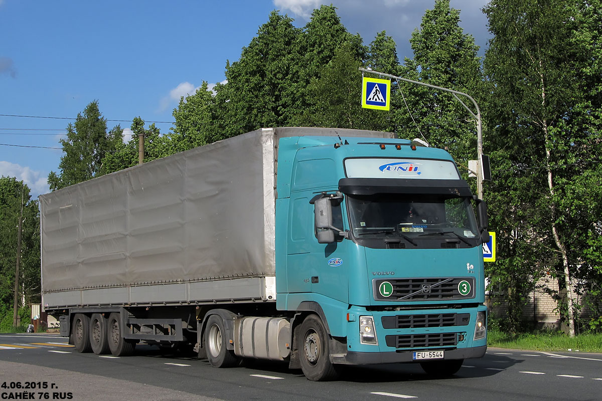 Латвия, № FU-5544 — Volvo ('2002) FH12.440