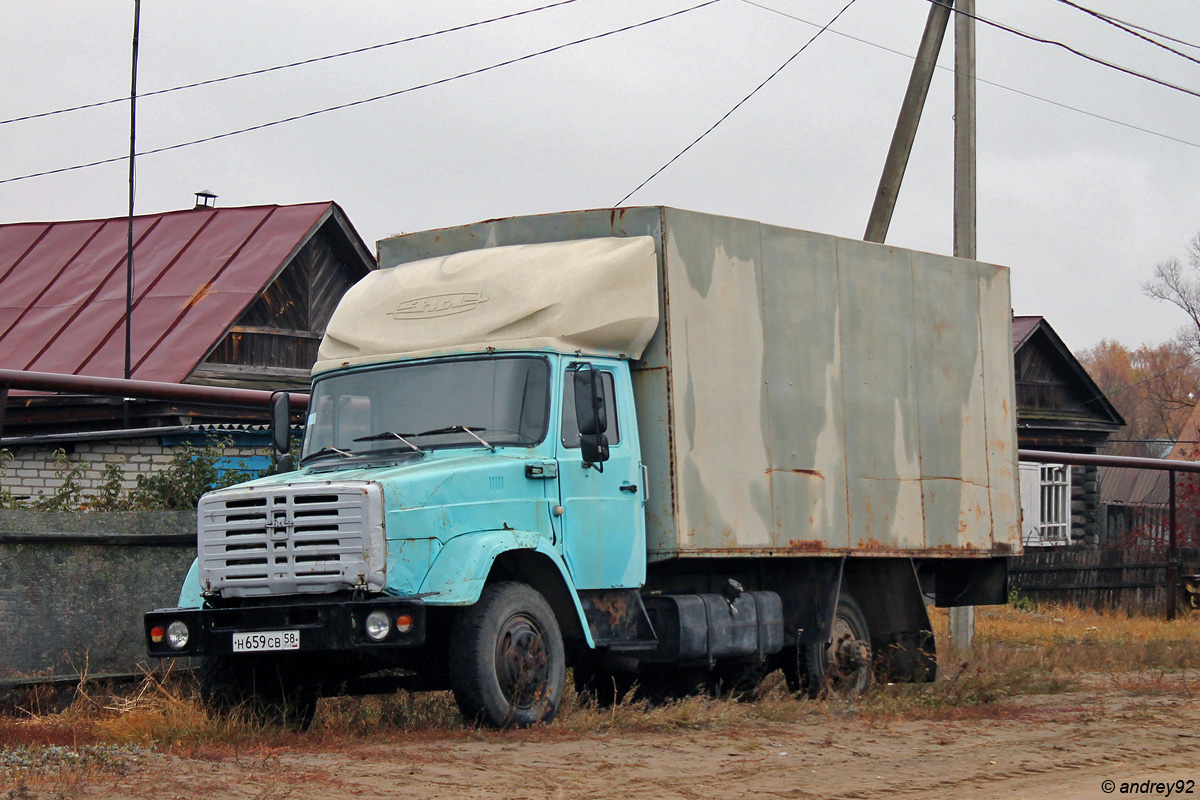 Пензенская область, № Н 659 СВ 58 — ЗИЛ-433100