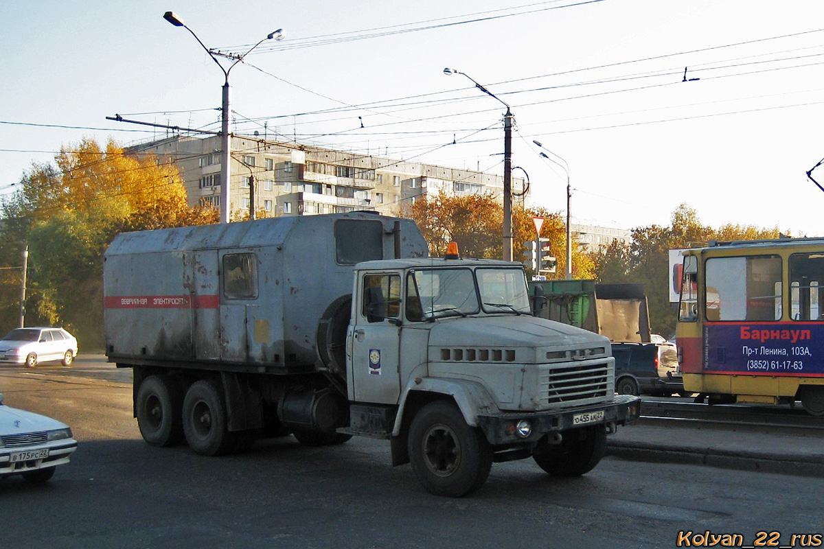 Алтайский край, № О 455 АН 22 — КрАЗ-65101