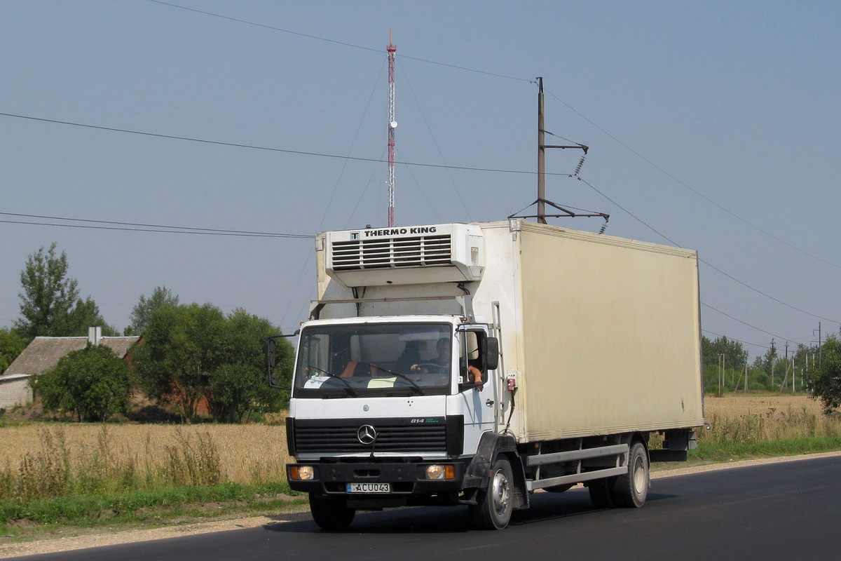 Литва, № ACU 043 — Mercedes-Benz LK 814