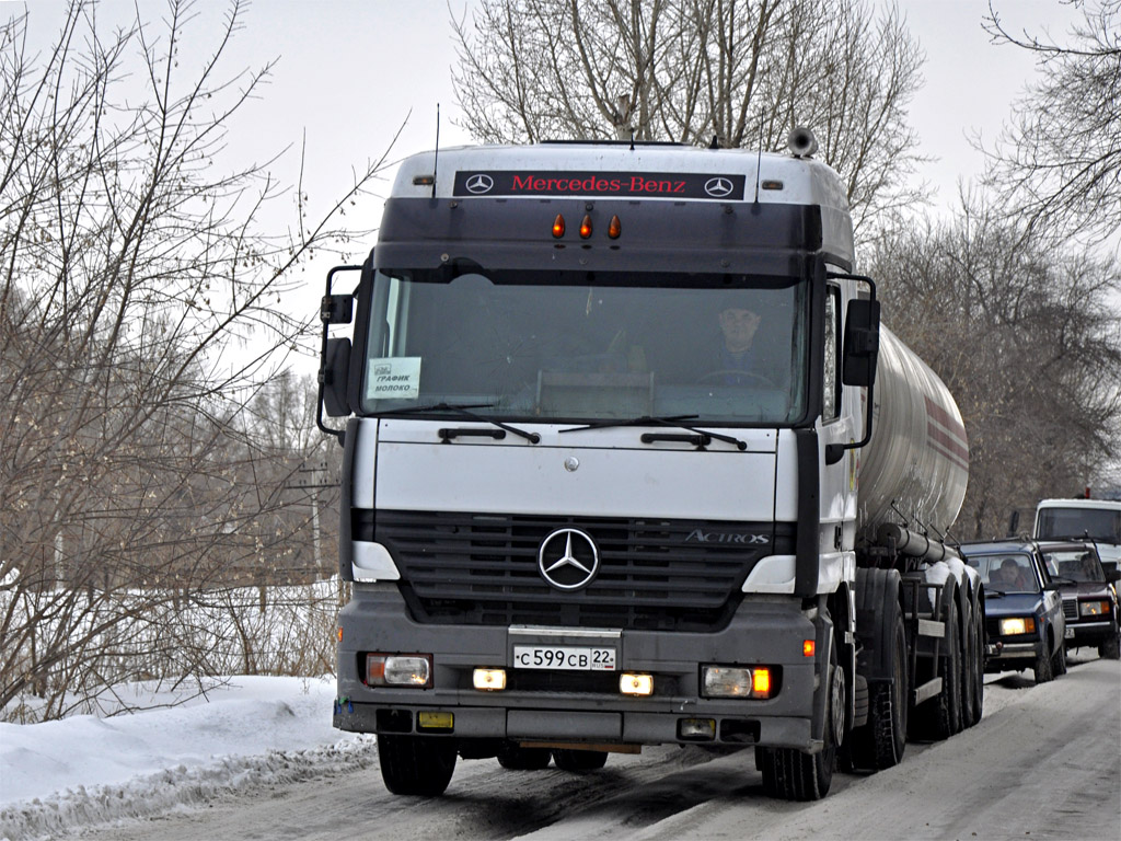 Алтайский край, № С 599 СВ 22 — Mercedes-Benz Actros ('1997) 1840