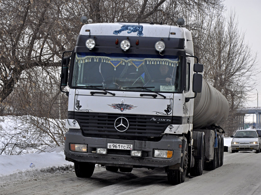 Алтайский край, № Е 961 ТС 22 — Mercedes-Benz Actros ('1997) 1840