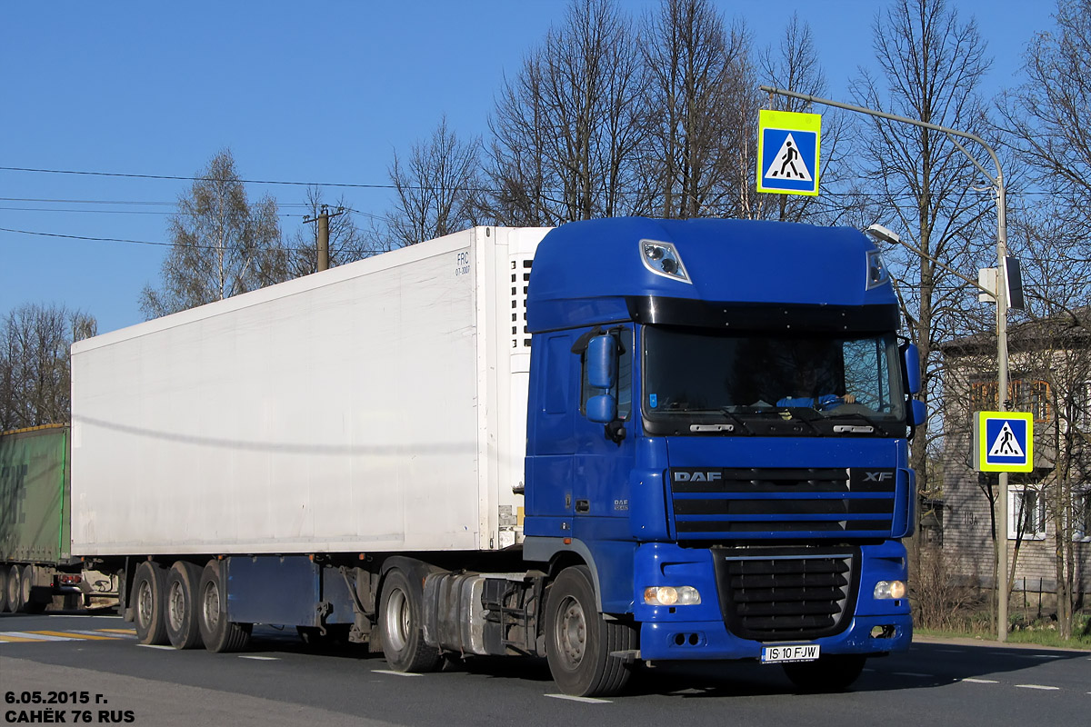 Румыния, № IS 10 FJW — DAF XF105 FT