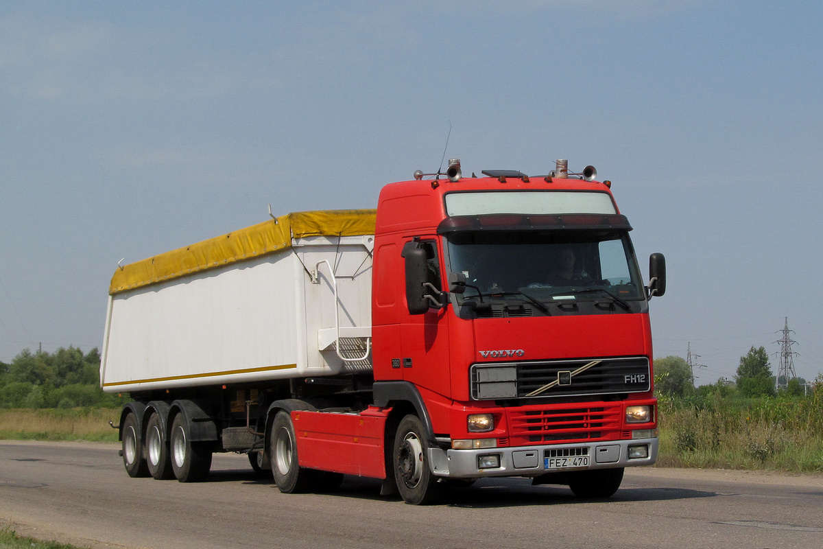 Литва, № FEZ 470 — Volvo ('1993) FH12.380