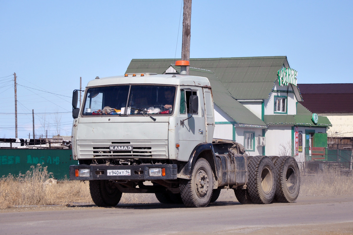 Саха (Якутия), № Х 940 КТ 14 — КамАЗ-54115 (общая модель)