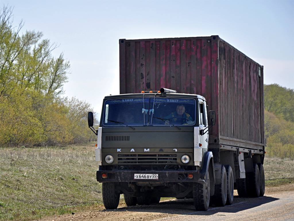 Алтайский край, № Х 646 ВУ 22 — КамАЗ-5410