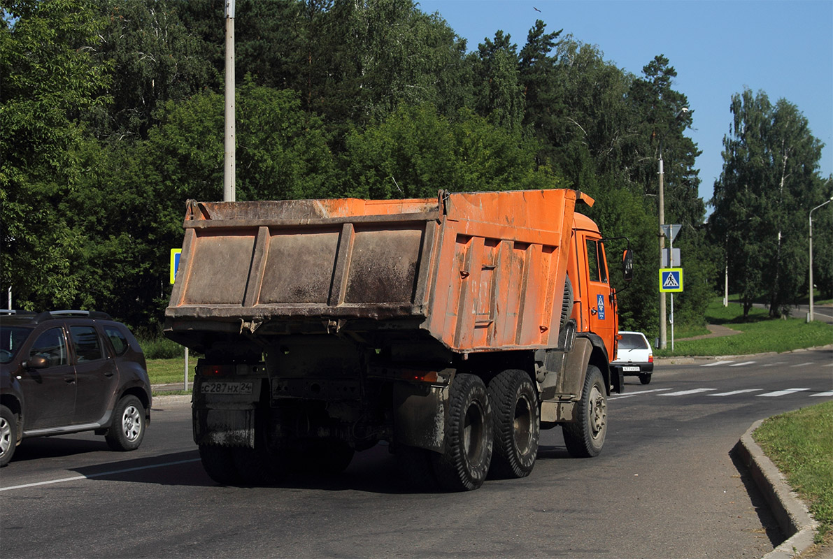 Красноярский край, № С 287 НХ 24 — КамАЗ-65115-02 [65115C]