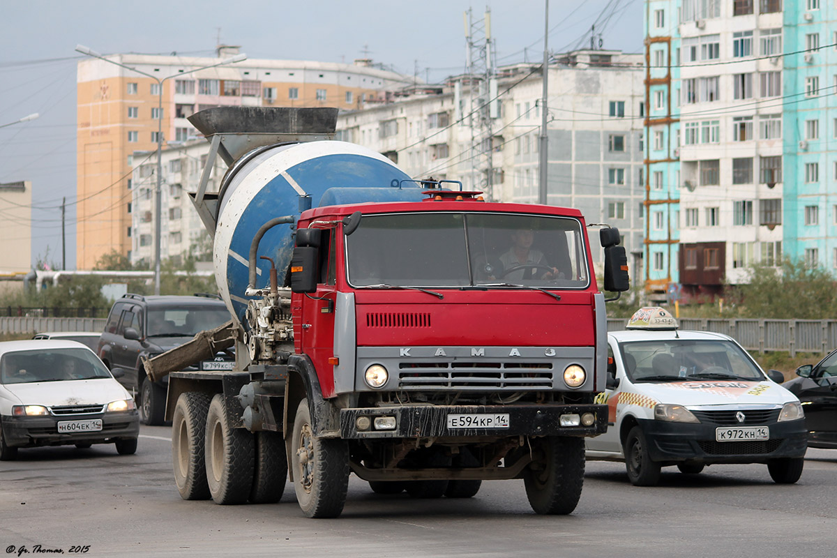 Саха (Якутия), № Е 594 КР 14 — КамАЗ-5320