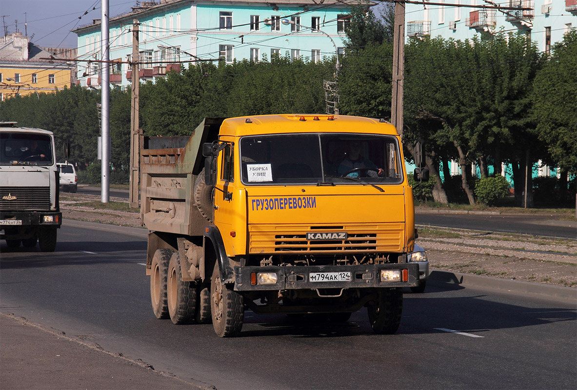 Красноярский край, № М 794 АК 124 — КамАЗ-55111 [551110]