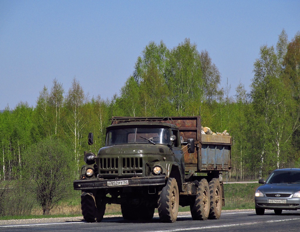 Нижегородская область, № Н 852 РТ 52 — ЗИЛ-131НА