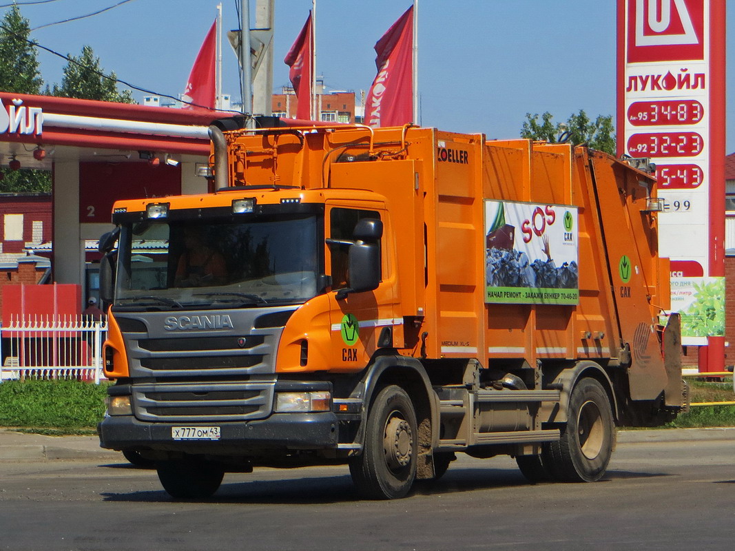 Кировская область, № Х 777 ОМ 43 — Scania ('2011) P250